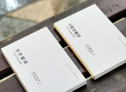 《宋诗概说》/《元明诗概说》，日 吉川幸次郎著，骆玉明教授等译，新星出版社2022年一版一印，两册定价：136，合售价：98元。 商品图1