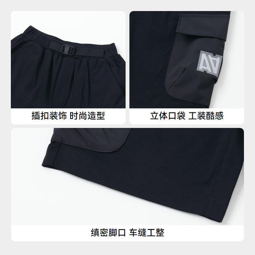 男童记忆棉弹弹中裤新款安奈儿童装实体店同款AB426617 商品图4