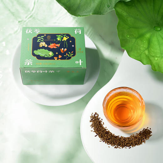 雷允上 荷叶茯苓茶120g*3盒 商品图2