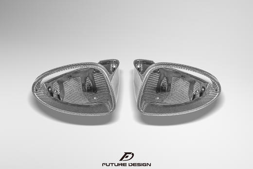 保时捷 卡宴 Cayenne 985.2 原车款不带辅助高品质碳纤维后视镜壳 商品图3