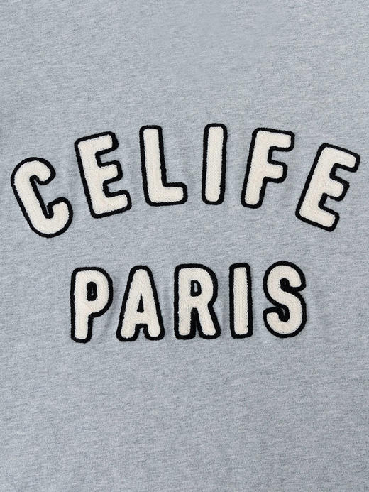 COCO ZONE “ins灰T"夏季字母印花短袖T恤休闲百搭上衣CC2B0973 商品图6