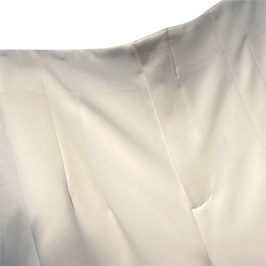 VIVIAN LIU薇薇安刘R2425002春女装新款腹部捏褶通勤直筒长裤 商品图3