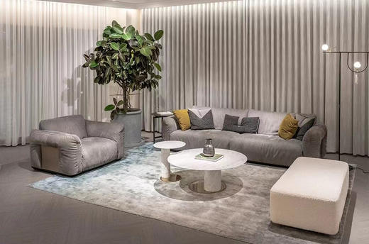 克普 四人沙发 | 更多座位，皮布面料可选，详询客服 商品图2