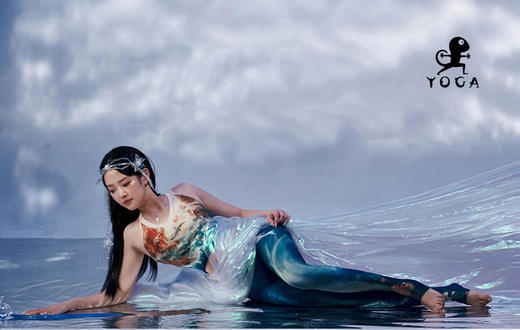 壁虎瑜伽【大鱼海棠-上衣】限量款印花瑜伽上衣（可拆卸胸垫）【2024年5月31日发货】 商品图4