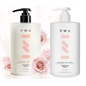 PWU朴物大美小苍兰香氛洗发水500ml+护发素500ml