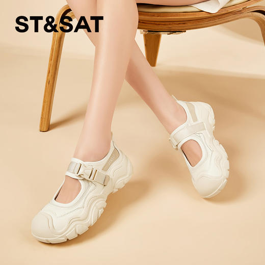 星期六时髦厚底运动透气玛丽珍SSC1111654 商品图7