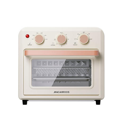 【小家电】迈卡罗MC-KL15M烤箱15L家用空炸烤箱高颜值早餐机HF 商品图0