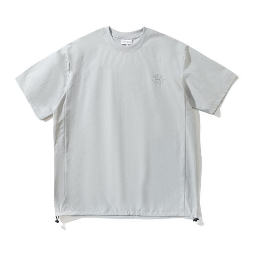 LUSHISI「下摆抽绳」伟大航行主题印花LOGO短袖运动风速干凉感t恤 商品图4