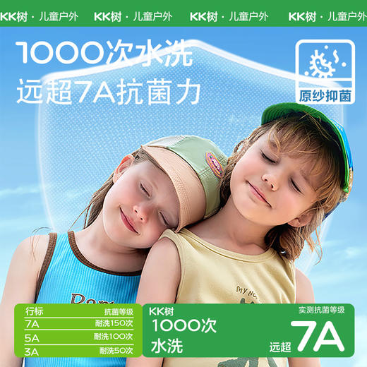 KK树儿童鸭舌帽男童防晒女童遮阳太阳棒球宝宝帽子春秋双帽檐新款莫奈多色双帽檐 商品图4