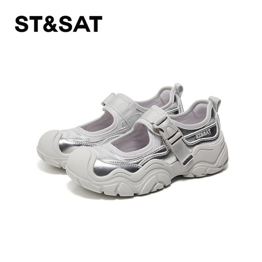 星期六时髦厚底运动透气玛丽珍SSC1111654 商品图11