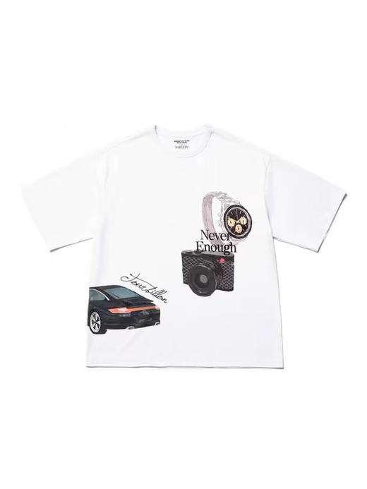 SUPERTOFU（SPTF)/CDT-SS24-T006/数码直喷 手绘彩色图案 270g短袖T恤 商品图4