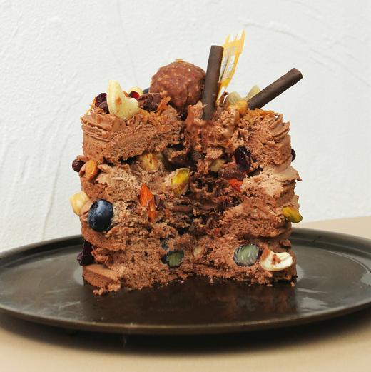 榛果黑巧裸蛋糕（同城配送） | 烤爱 商品图2