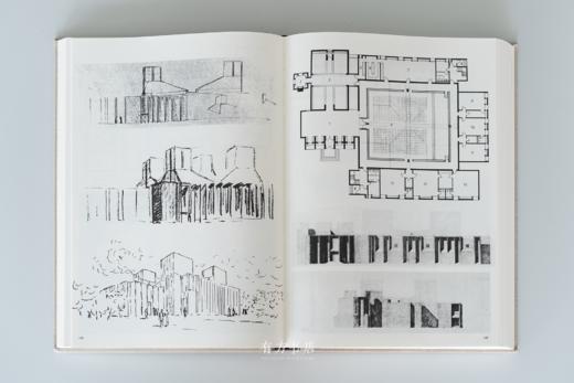 中文版《路易斯·康建筑作品全集1935—1974》，66个项目、8开巨幅手绘、图纸、模型档案呈现 商品图8