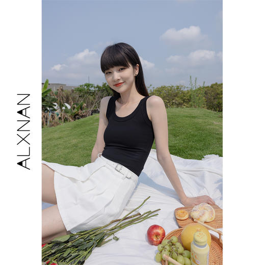 外穿内搭黑色辣妹背心吊带LXN17908 商品图0