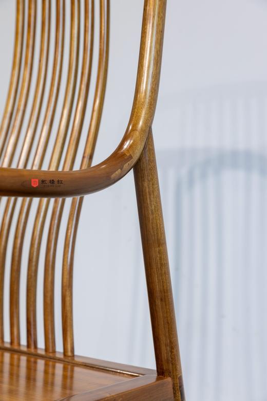 红桥红  家具严选  金丝楠木（小叶桢楠）【楠木 嘉选梳背椅】 商品图3