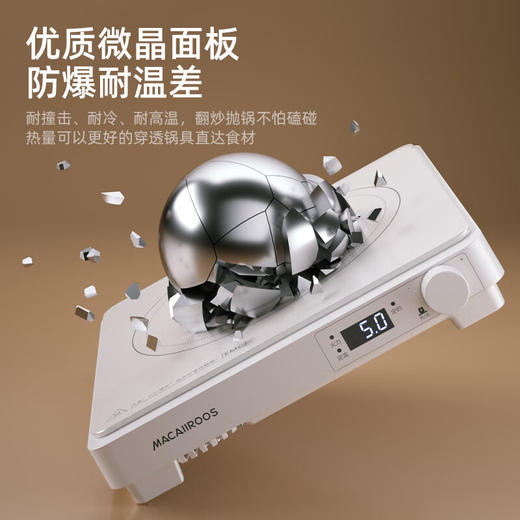 【小家电】迈卡罗MC-CL210多功能电火锅电蒸锅电煮锅宿舍学生锅电锅火锅煮面家用HF 商品图2
