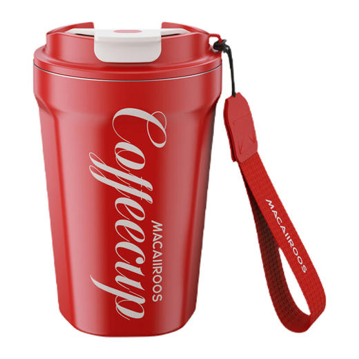 【小家电】迈卡罗MC-8381BW咖啡杯304不锈钢保温杯便携水杯子 商品图0