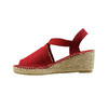 西班牙原产手工制作时尚轻便超舒适女款草编鞋 341SV-红色 商品缩略图1