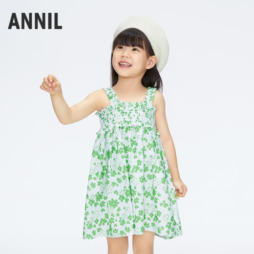 女童度假风吊带裙裙子新款安奈儿童装实体店同款XG423733 商品图1