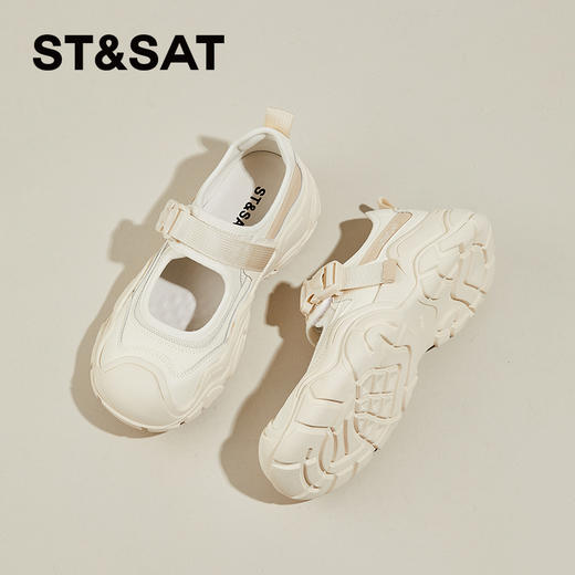 星期六时髦厚底运动透气玛丽珍SSC1111654 商品图4