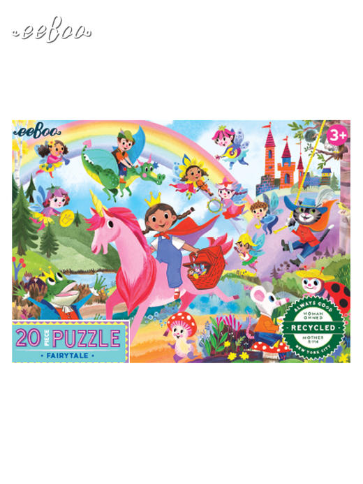 20片/36片48片/64片/100片 2岁+ 培养认知 艺术家插画拼图 儿童拼图 美国eeBoo 商品图10