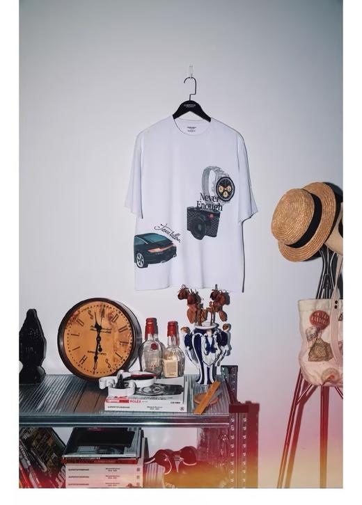 SUPERTOFU（SPTF)/CDT-SS24-T006/数码直喷 手绘彩色图案 270g短袖T恤 商品图0