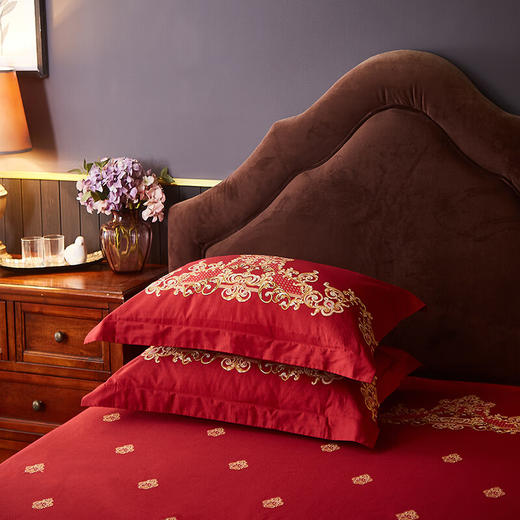 恒源祥 佳偶天成 全棉婚庆四件套 商品图4