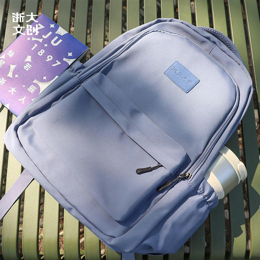 【浙大文创】浙江大学双肩书包-蓝色 商品图2