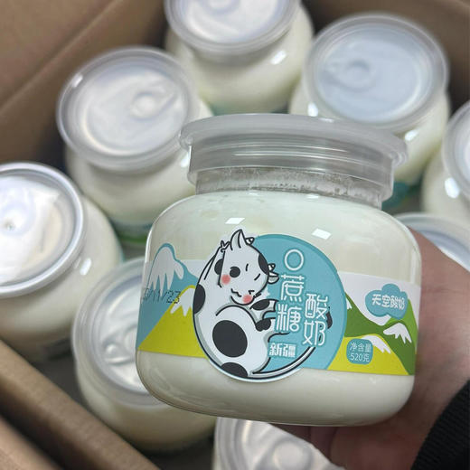 【 0蔗糖 优质奶源 配料简单】悠了优乐0蔗糖天空酸奶 520g*2瓶 商品图7