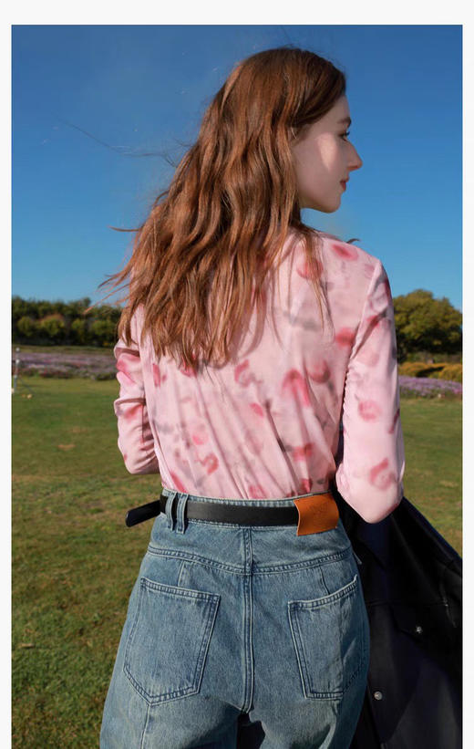 渲染天丝玫瑰花T 商品图3