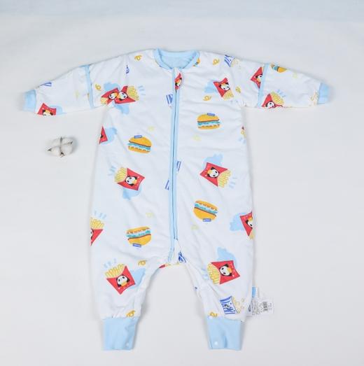 贝彤针织棉5A抗菌睡袋夹棉款40*90cm24sp（两款可选） 商品图8