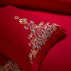 恒源祥 百花争妍 全棉绣花婚庆四件套 商品缩略图3