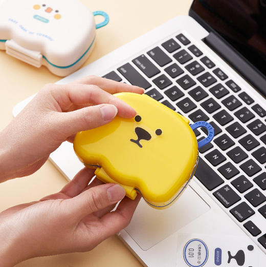 药盒便携可爱药品药片分装收纳盒随身旅行一日三餐密封提醒吃药小盒子 商品图6