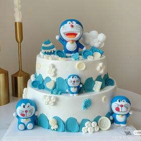 【哆啦A梦卡通创意双层多选1】