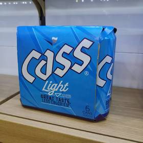 [묶음]카스라이트 캔맥주500ml*6