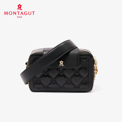 梦特娇法式时尚斜挎包通勤单肩羊皮女包 商品图6