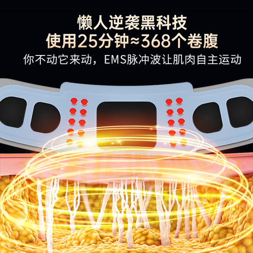 2024新款 VONMIE第五代懒人塑腰带 懒人逆龄塑腰带嫩肤EMS腹部健身仪S21 商品图1