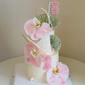 粉绿春光 | 新中式蝴蝶兰