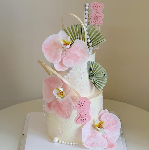 粉绿春光 | 新中式蝴蝶兰 商品图0