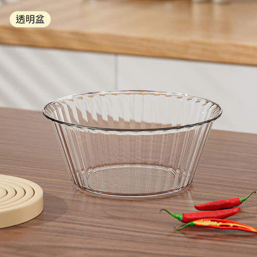 【食品级❗️新款双层果蔬沥水篮】加厚双层果蔬沥水篮，安全材质一物多用容量加大，家用洗菜篮厨房碗筷沥水收纳篮子水果洗菜盆QQ 商品图4