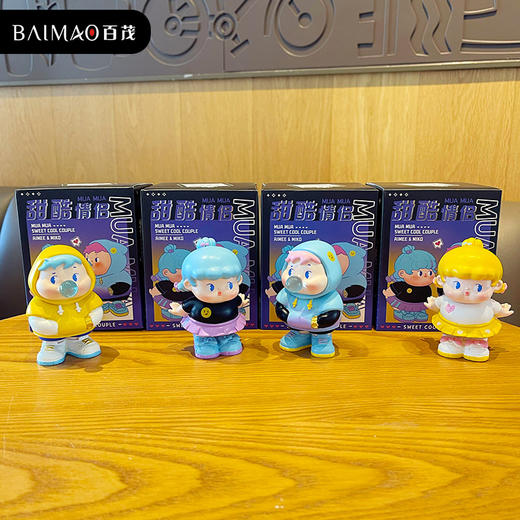 正版卡通甜酷情侣盲盒 商品图2