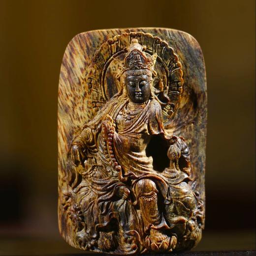 BC.AOE5.20-11 白棋沉水《观音》 16.25g 商品图0