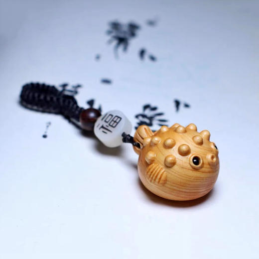 崖柏创意Q萌钥匙扣挂件（随机） 商品图1