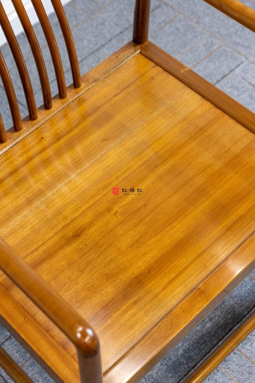 红桥红  家具严选  金丝楠木（小叶桢楠）【楠木 嘉选梳背椅】 商品图4