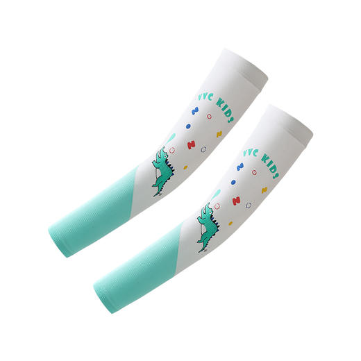 VVC KIDS系列动物园防晒冰袖活力鳄（绿/粉/灰/蓝）VCS4S256 商品图7