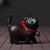 好奇萌猫咪°绿檀/黑檀小摆件 商品缩略图4