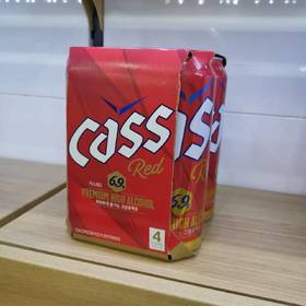 [묶음]카스레드6.9%캔맥주500ml*4