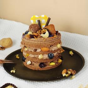 榛果黑巧裸蛋糕（同城配送） | 烤爱