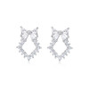 卡蒂罗/KADER 在逃公主系列 蝴蝶结花环耳钉 925银简约小众养耳洞耳饰 童话森系甜美梦幻吸睛闪耀 闺蜜款礼物礼盒装 商品缩略图0