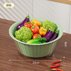 【食品级❗️新款双层果蔬沥水篮】加厚双层果蔬沥水篮，安全材质一物多用容量加大，家用洗菜篮厨房碗筷沥水收纳篮子水果洗菜盆QQ 商品缩略图9